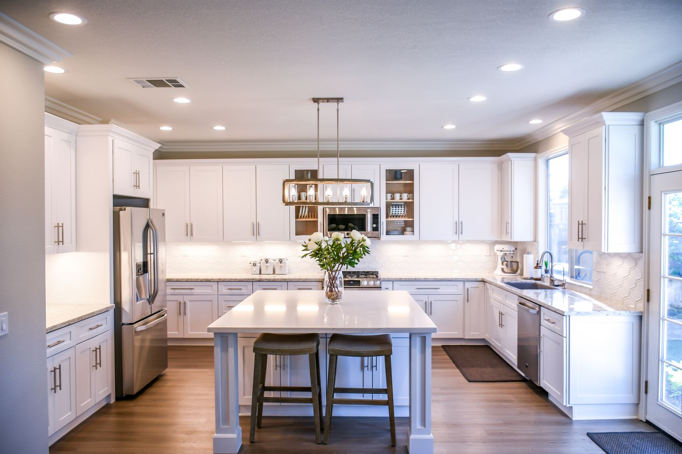 Warm kitchen morning ? a calm moment to review insurance before renewal