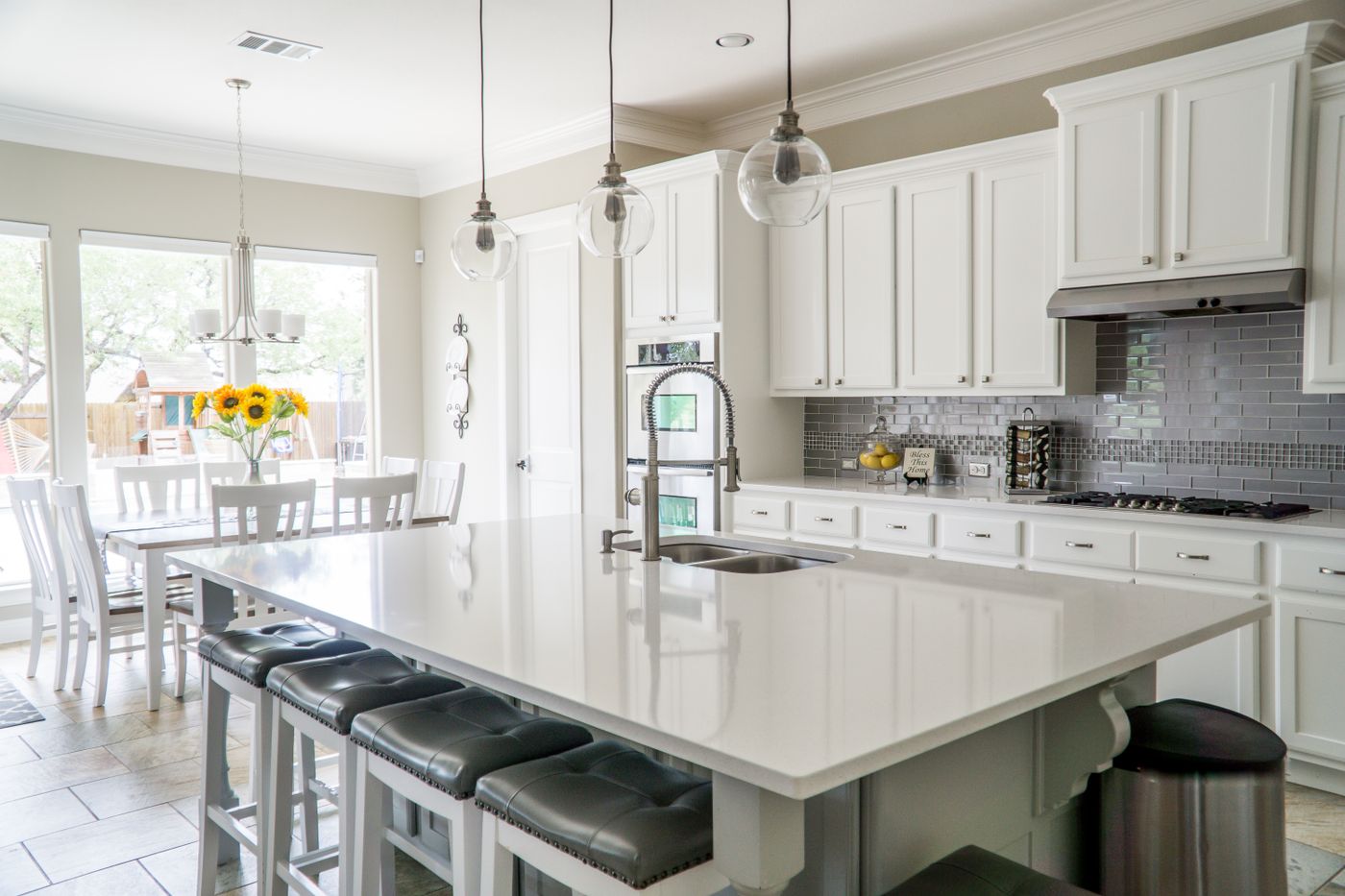 Warm kitchen morning ? a calm moment to review insurance before renewal