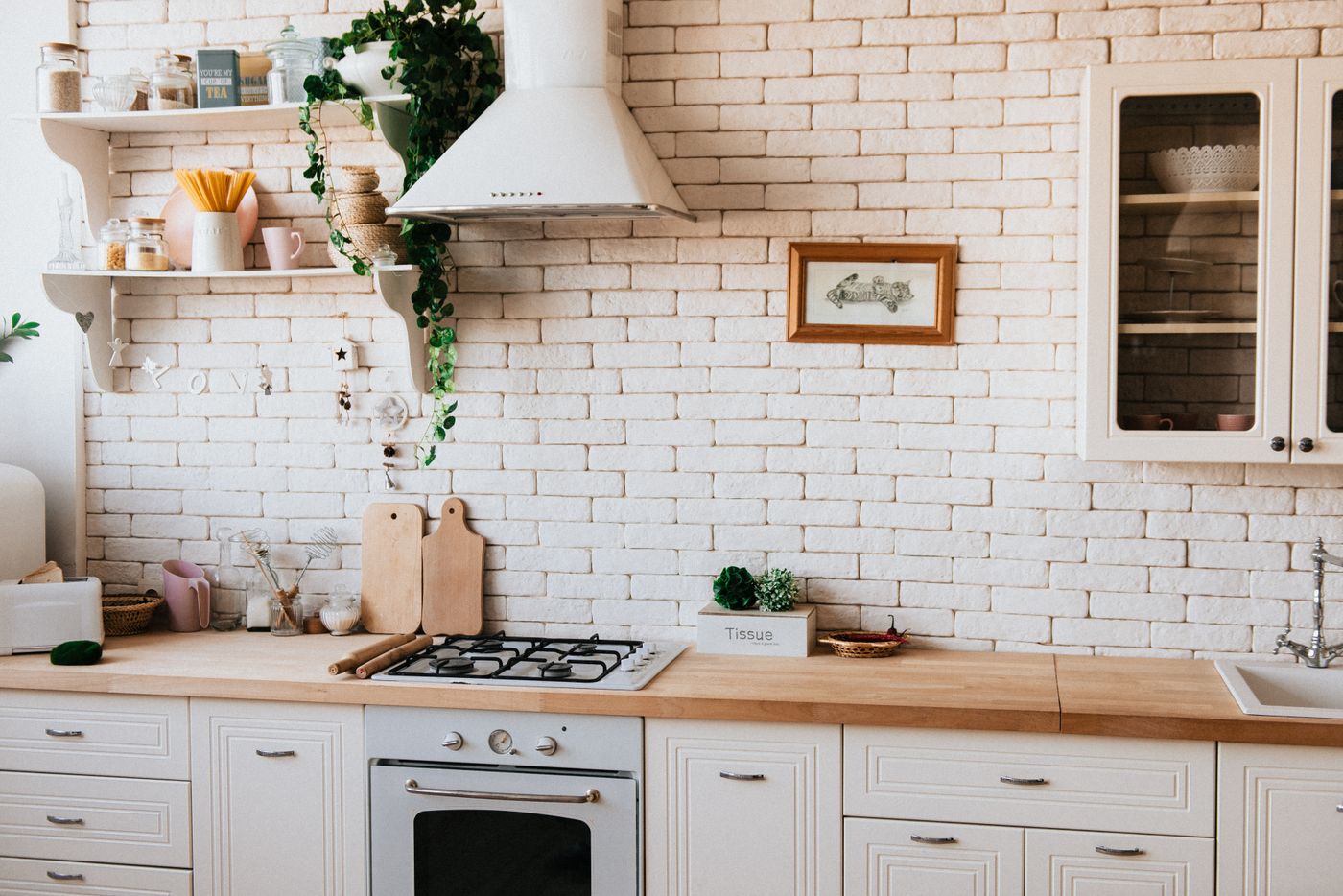 Warm kitchen morning ? a calm moment to review insurance before renewal