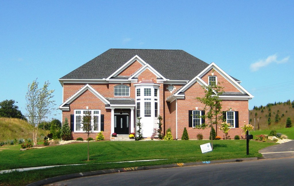 Upscale brick suburban home for Novi, Michigan
